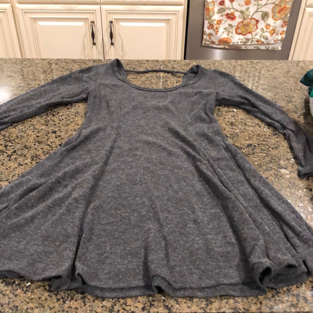 Grey Sweater Dress